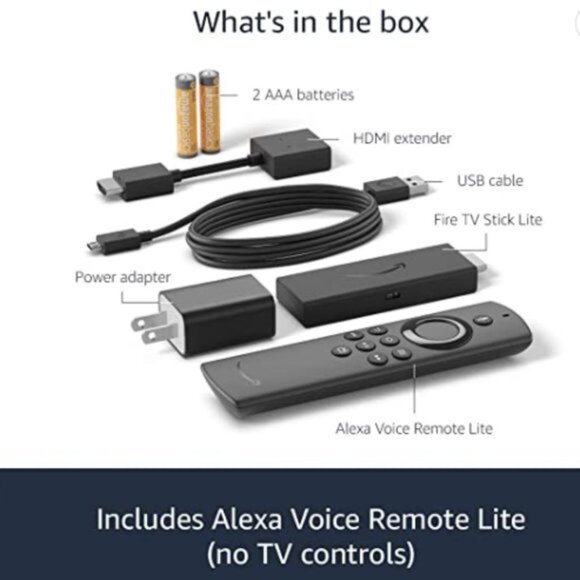 𝐚𝐦𝐚𝐳𝐨𝐧 𝖿𝗂𝗋𝖾 𝗍𝗏 𝗌𝗍𝗂𝖼𝗄  🇱 🇮 🇹 🇪  Black - Picture 7 of 9